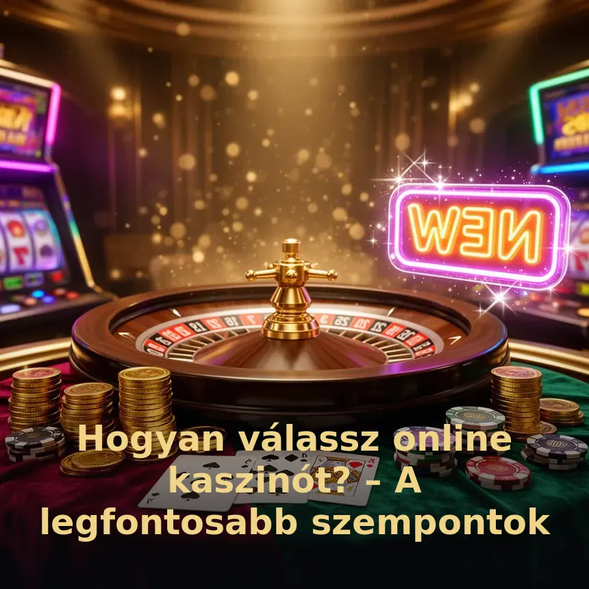 Hogyan válassz online kaszinót? – A legfontosabb szempontok